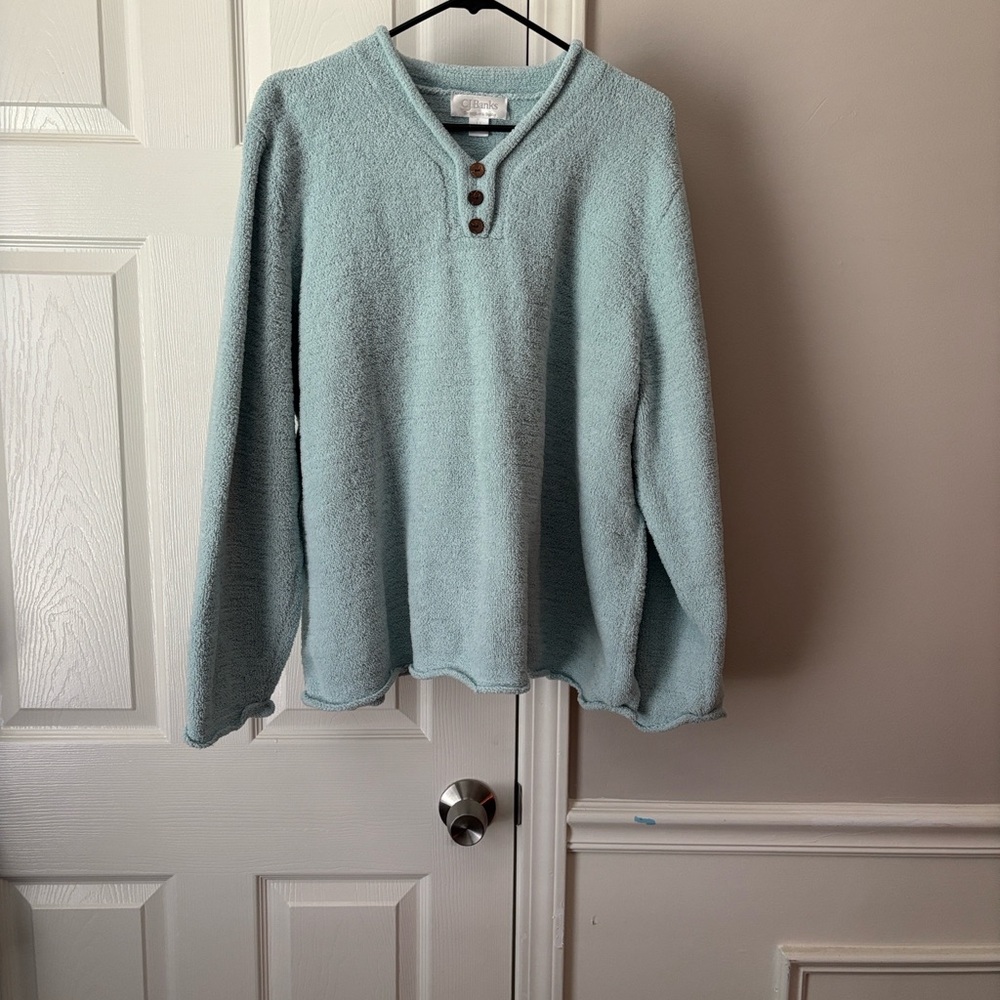Light Blue CJ Banks Sweater